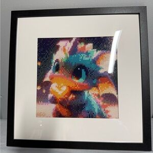 Framed Dragon Diamond Art